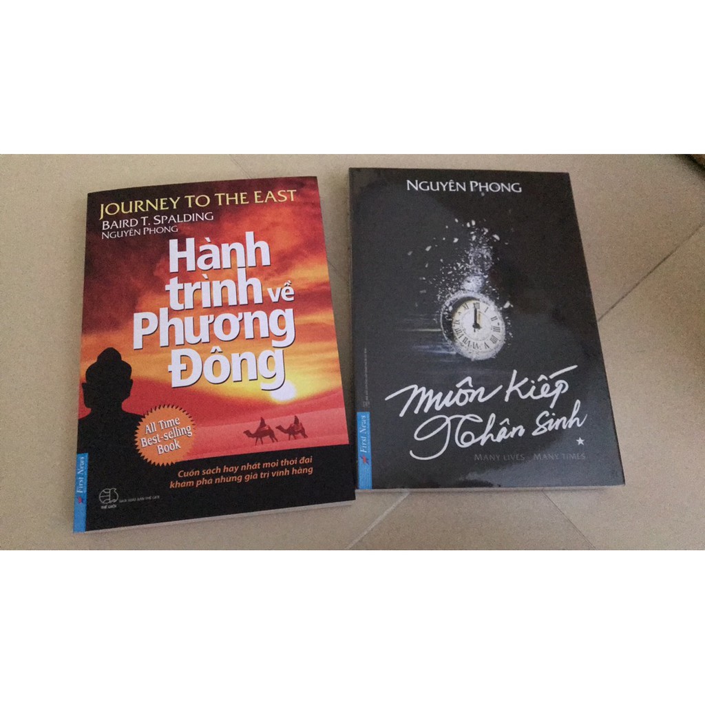 Sách - Combo 2 Cuốn: Muôn Kiếp Nhân Sinh & Hành Trình Về Phương Đông(Khổ Nhỏ) Tặng Kèm Bookmark | BigBuy360 - bigbuy360.vn
