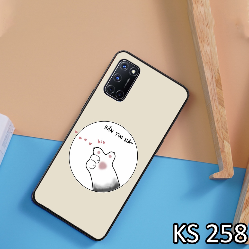 Ốp lưng Oppo A54 (4G/5G) - Oppo A55 (4G/5G) - Oppo A74 (4G/5G) - Oppo A76 in hình mèo con đáng yêu