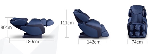 Ghế massage toàn thân Maxcare Max-616 Plus