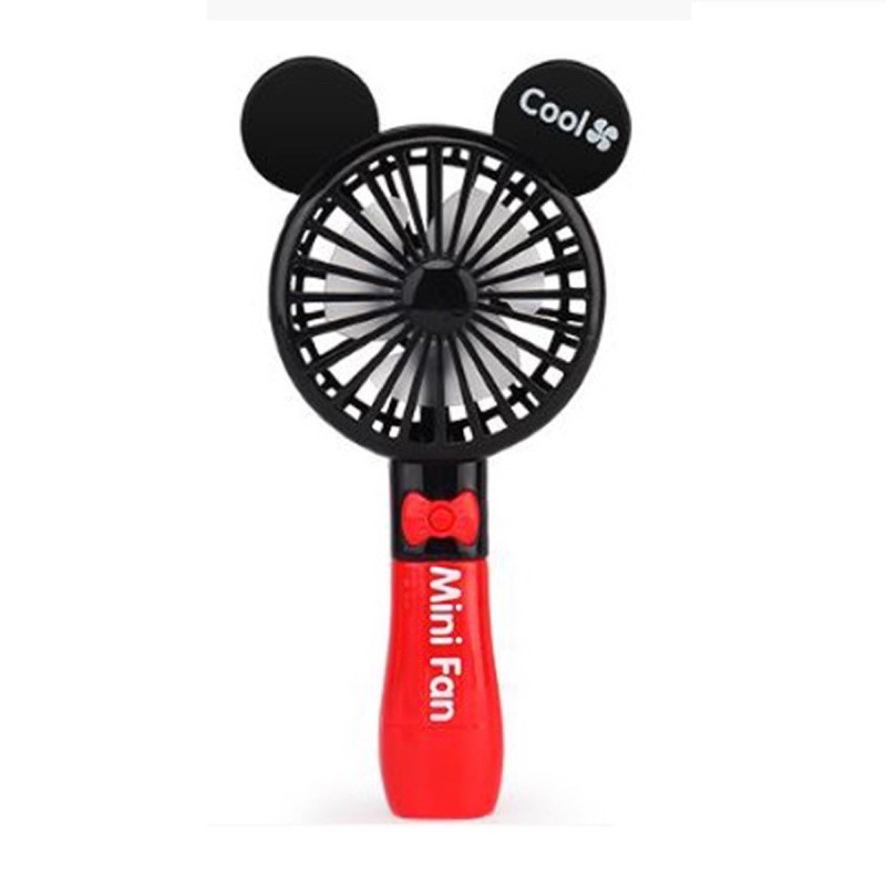 Quạt cầm tay mini fan loại xịn quạt khỏe  pin lâu [Freeship]