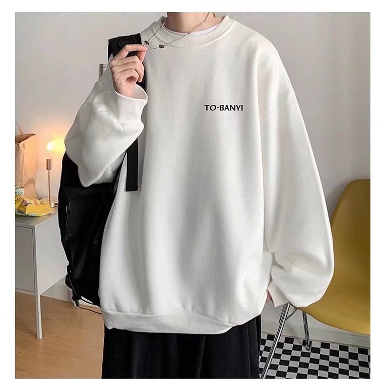 Áo sweater nỉ bông Love Wins thu đông ulzzang hiphop dành cho unisex dáng rộng Y32