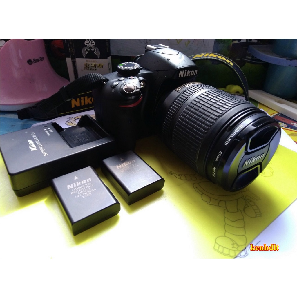 Máy Ảnh Nikon D3200 - SLR Camera APS-C 24.2MP CMOS DX, ISO 100-6400, Full HD 1080p, LCD 3" 921K Đơn Vị