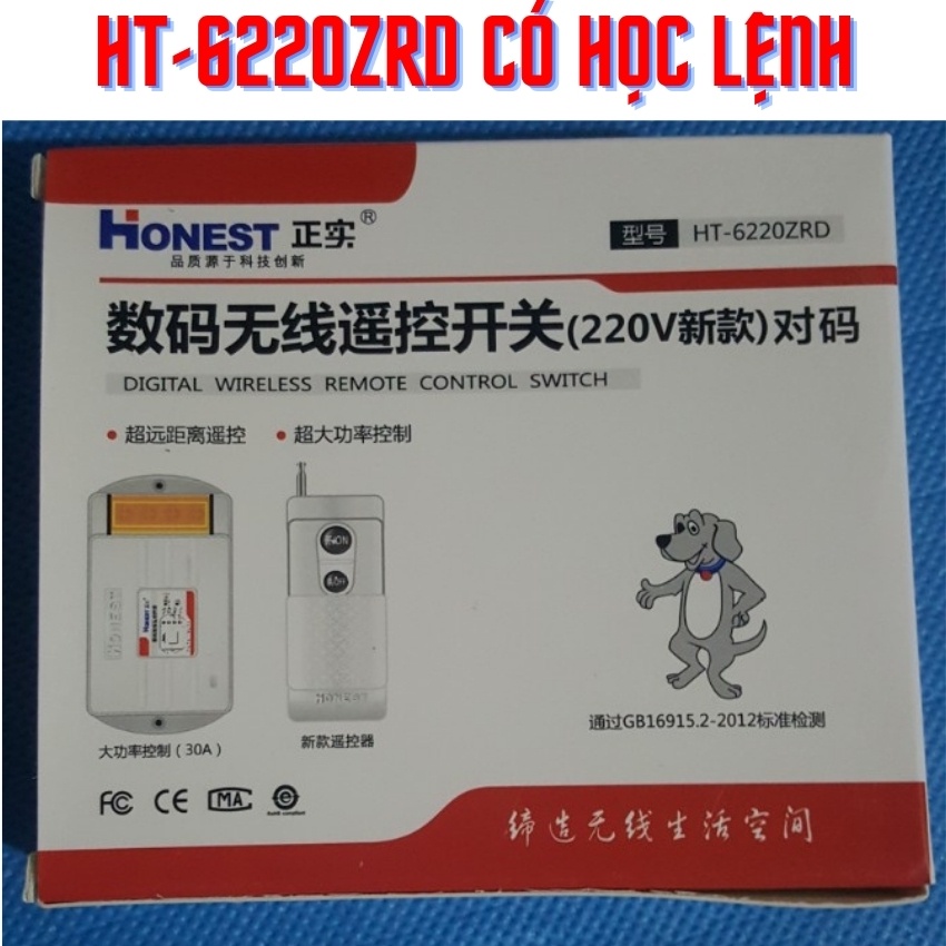 Remote điều khiển từ xa 1km Honest bằng sóng