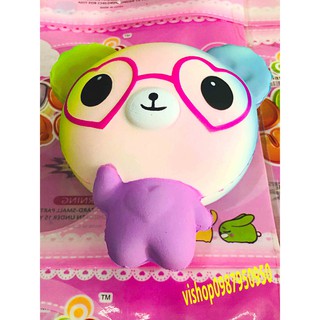 SQUISHY GẤU ĐEO KÍNH  (huongtrang15)