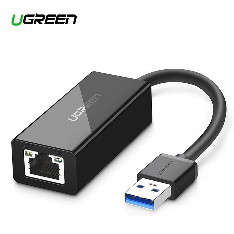 Cáp chuyển đổi Ugreen thẻ mạng USB 3.0 2.0 sang RJ45 cho Windows Xiaomi