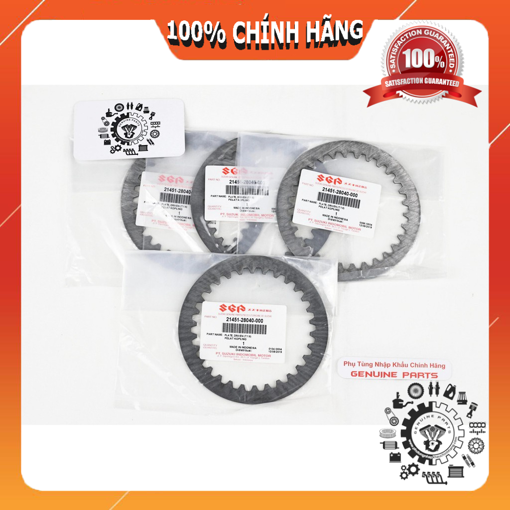 Lá sắt nồi, lá thép SATRIA RAIDER, GSX, BANDIT chính hãng Suzuki Indo