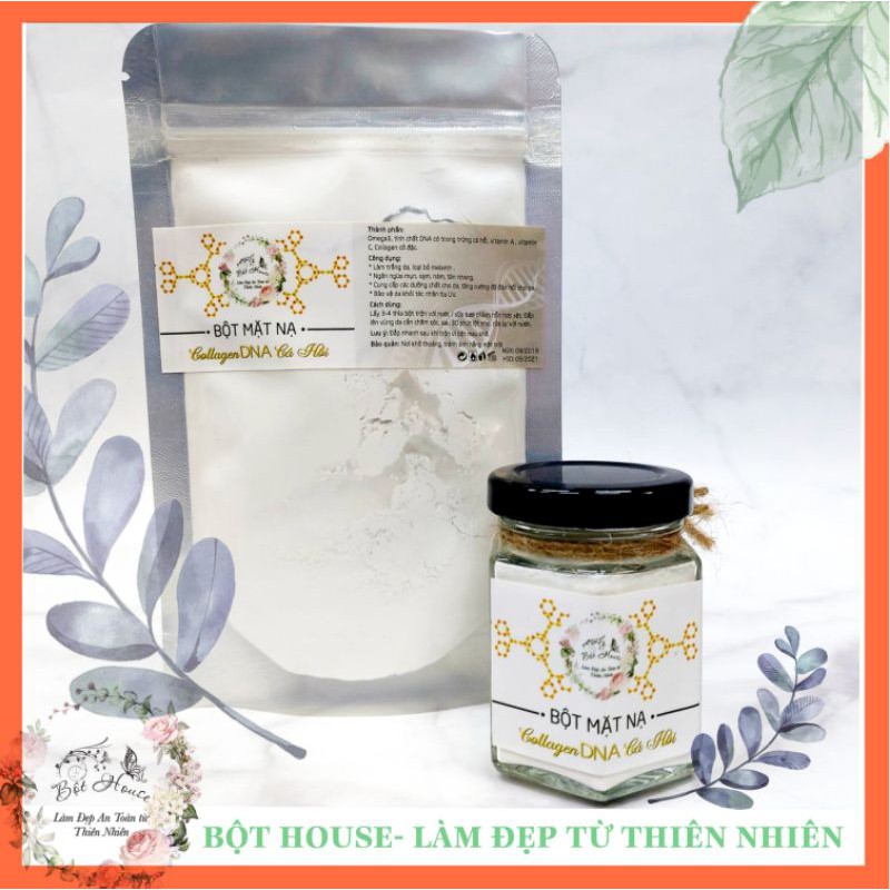 MASK DẺO COLLAGEN DNA CÁ HỒI TRẮNG NHÀ BỘT
