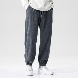 Quần Jogger Nam Chất Nhung Tăm Dày Dặn Phong Cách Thể Thao