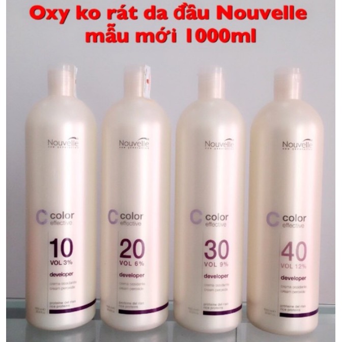 Oxi trợ nhuộm NOUVELLE Devoloper Color Effective 1000ml