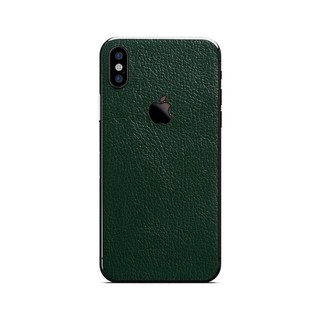 [Hot] Miếng Dán Da IPhone - Màu Xanh Rêu Đậm | Da Bò Thật 100% | Cắt Tạo Khuôn Sẵn Dễ Dàng Sử Dụng