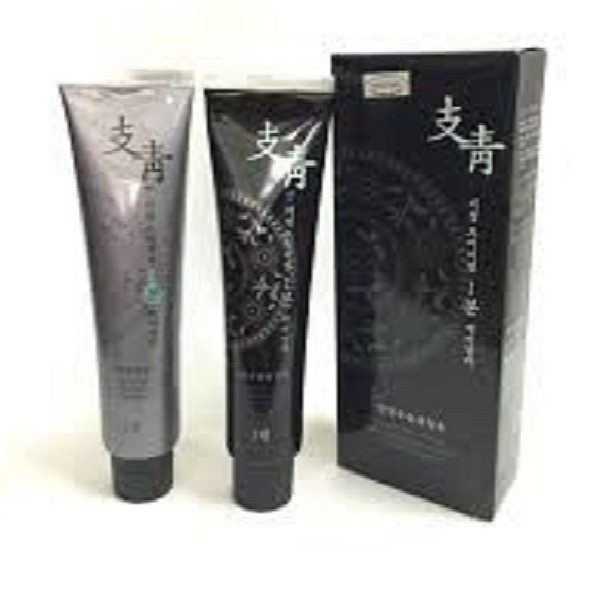 Nhuộm tóc phủ bạc thảo dược nhanh 1 phút màu nâu đen  (Hàn Quốc) welcos color merit brown  2 x 120g | BigBuy360 - bigbuy360.vn