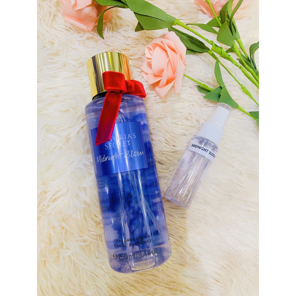 Xịt thơm toàn thân body mist Victoria Secret Midnight Bloom