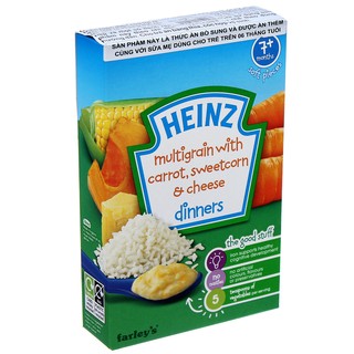 (Trả giá 73k) Bột ăn dặm Heinz Anh 7m các vị