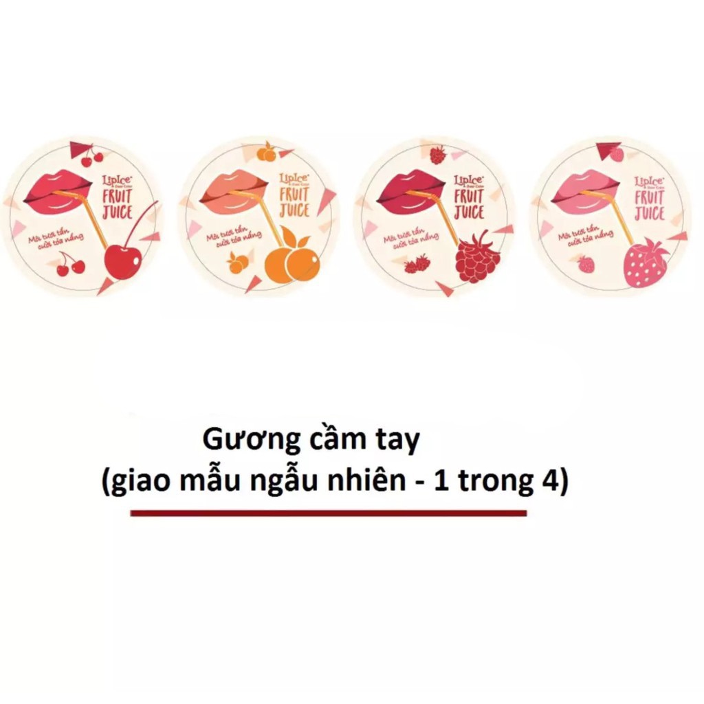 Gương cầm tay mini Lip Ice