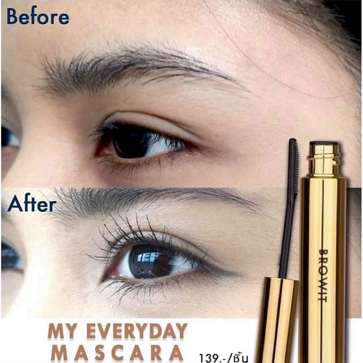 Mascara Browit By Nongchat Vỏ Cam & Vỏ Xanh Thái Lan