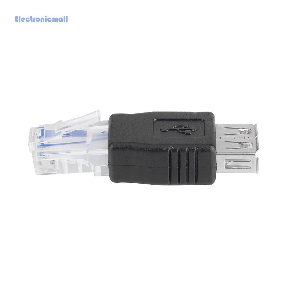 Đầu chuyển đổi cổng kết nối mạng LAN RJ45 sang ổ cắm USB