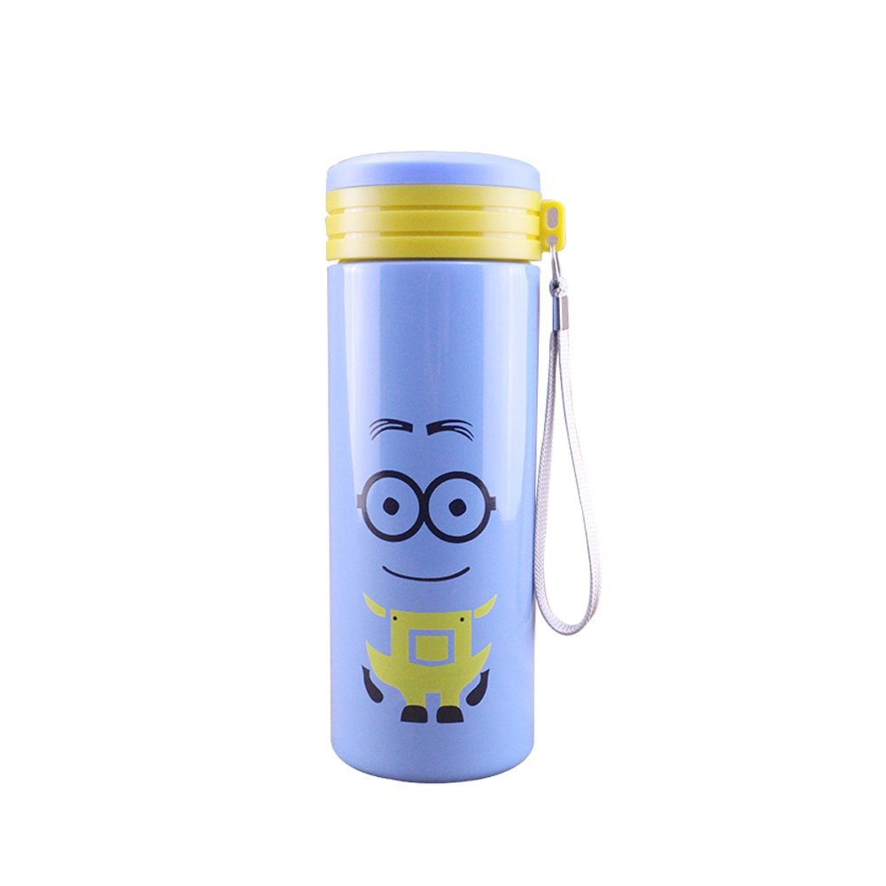 Bình Nước Giữ Nhiệt Inox 360ml Hình Minion Cho Bé Tiente