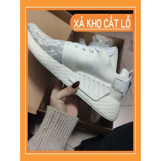 Giày sneakers nmd trắng xám