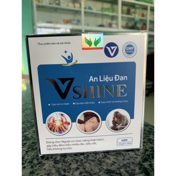 [GIÁ GỐC] An Liệu Đan Vshine hỗ trợ thận yếu, tiểu nhiều - Hộp 18 ống