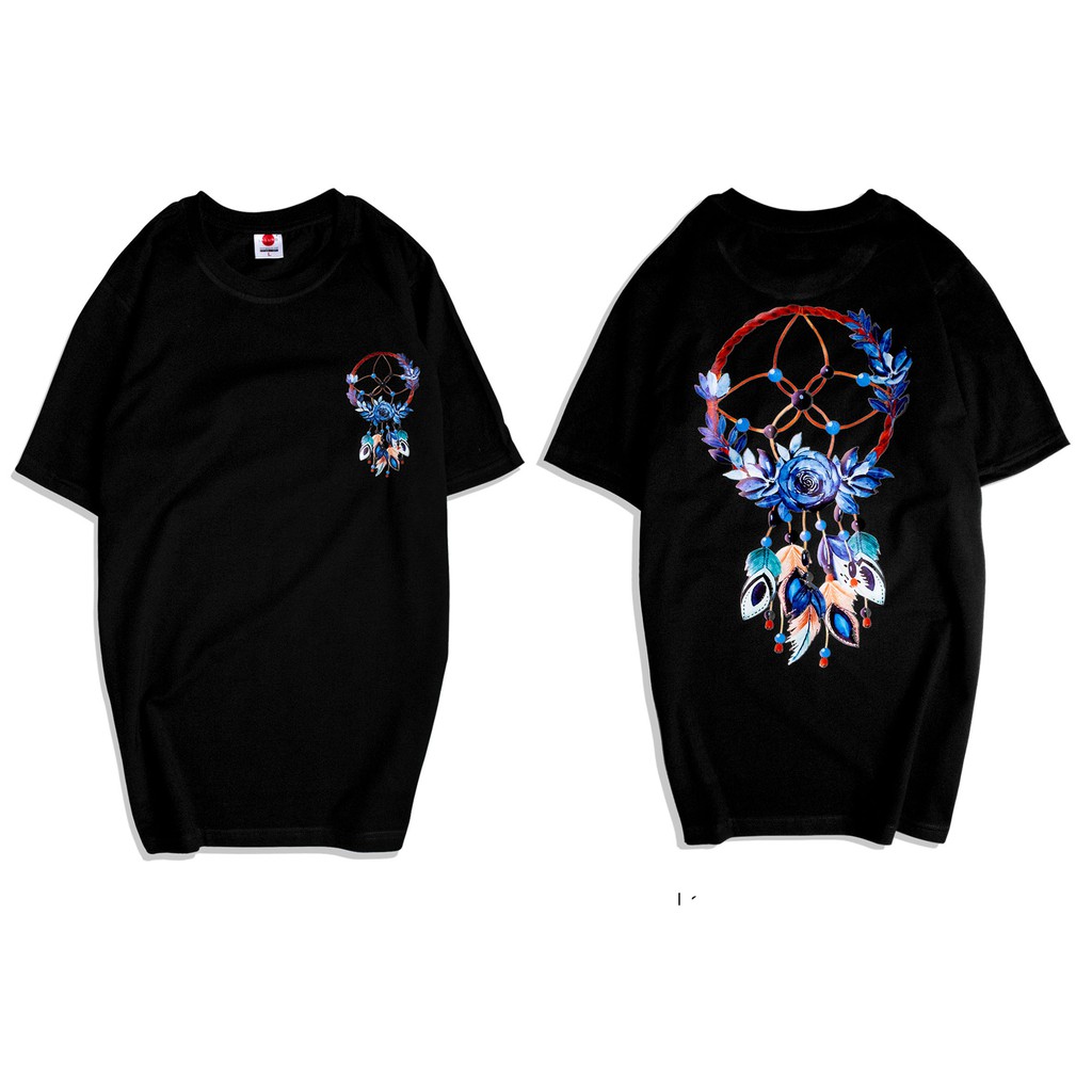 Áo Phông Cotton Unisex Hoạ Tiết Dreamcatcher Mã 991