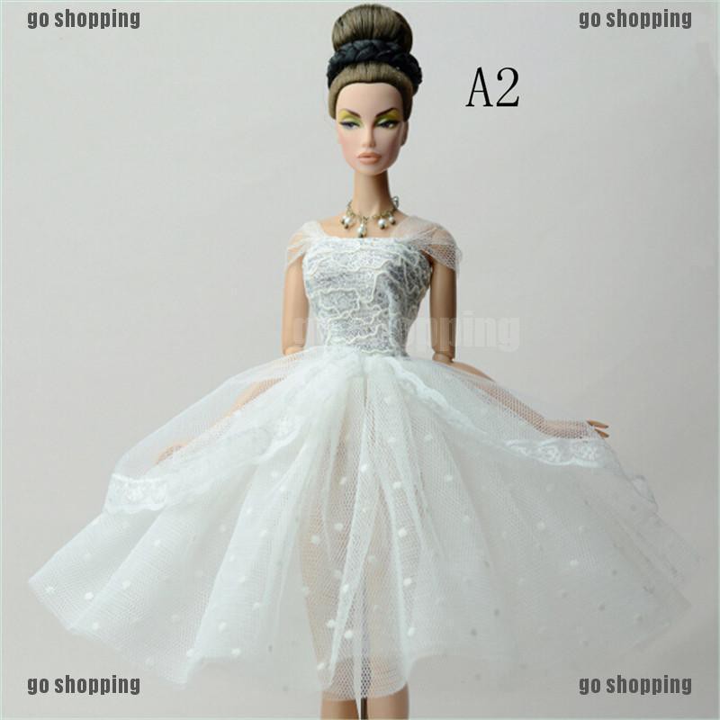 {go shopping}Handmade Doll Dress Clothes For 11'' 1/6 Dolls Party Sequin Tulle Gown Dress