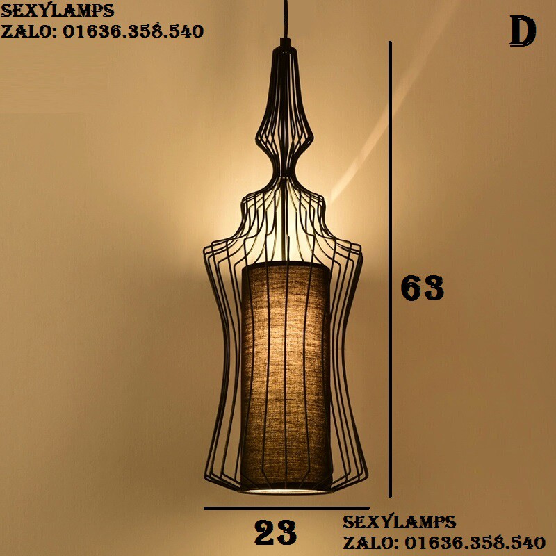 ĐÈN TRANG TRÍ THẢ (GIÁ ĐÃ BAO GỒM BÓNG LED THỦY TINH EDISON TRANG TRÍ)