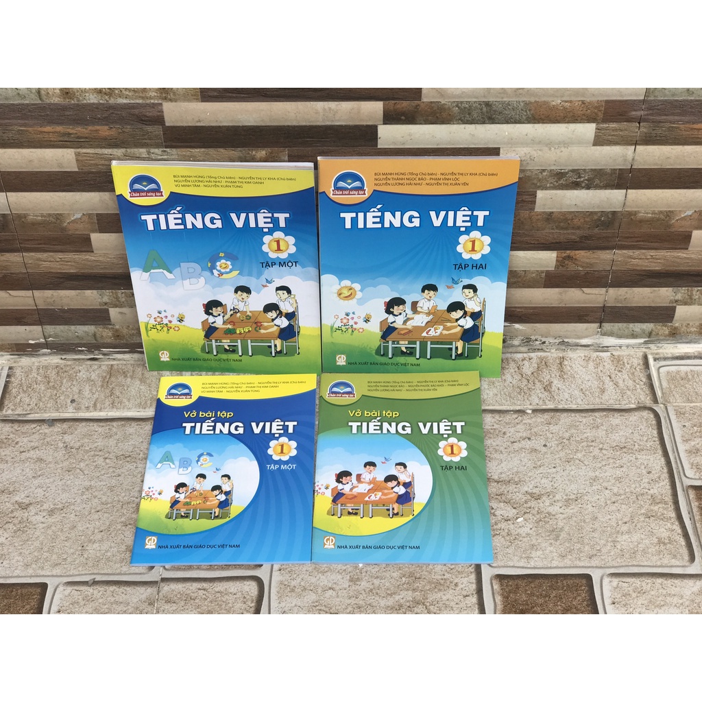 combo tiếng việt +vbt tiếng việt lớp 1 theo chân trời sáng tạo