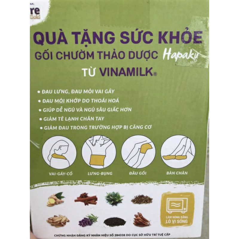 Gối thảo dược Hapaku _ hàng tặng Vinamilk