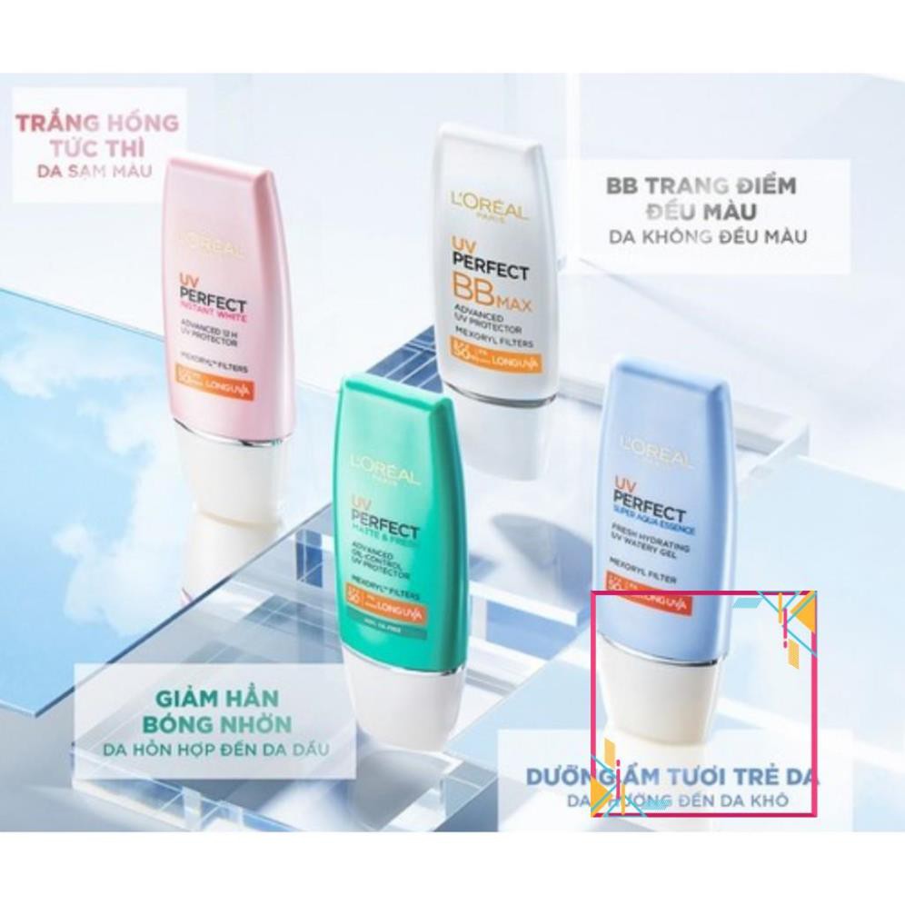 Kem chống nắng dạng sữa L'oreal Paris UV Perfect SPF50+