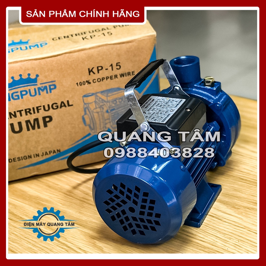 Máy Bơm Nước Ly Tâm Gia Đình KINGPUMP KP-15 [Chính Hãng]