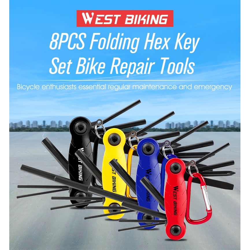 Cờ lê sửa xe đạp WEST BIKING có thể mở nắp chai mở bánh xe