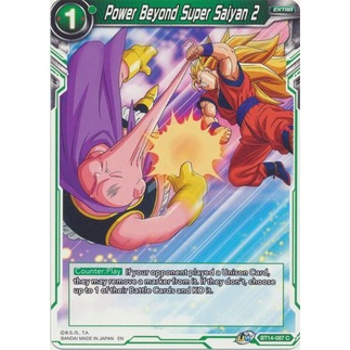 Thẻ bài Dragonball - TCG - Power Beyond Super Saiyan 2 / BT14-087'