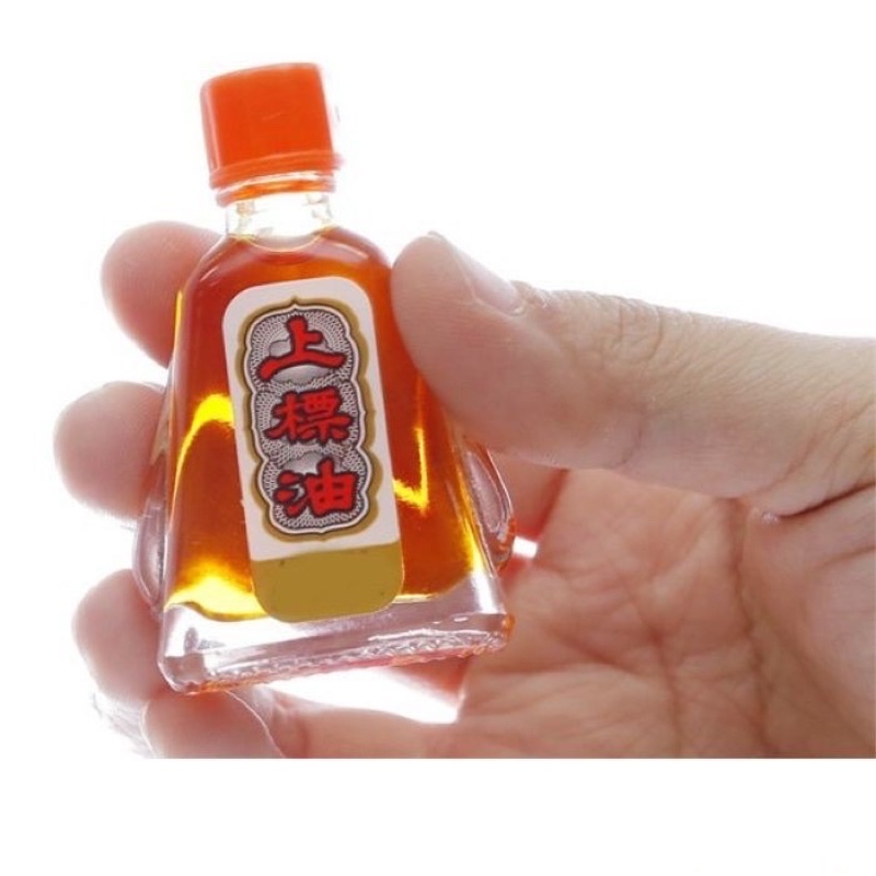 Nắp Chữ Thái] Dầu Gió Ông Già Thái - Siang Pure Oil - Chính Hãng Chữ Vàng (3cc Và 7cc)