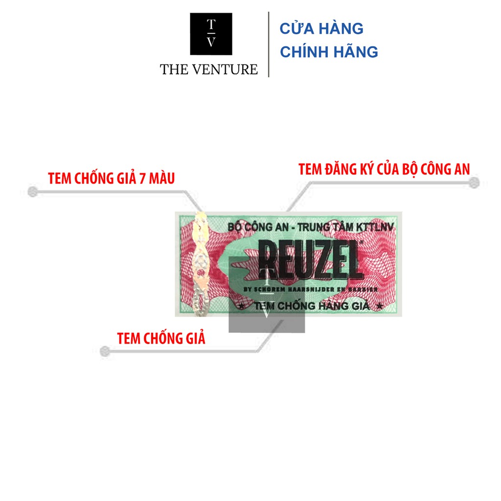 Sáp Vuốt Tóc Reuzel Matte Clay Pomade - Minty Scent Chính Hãng - Pomade Heo Trắng Xanh