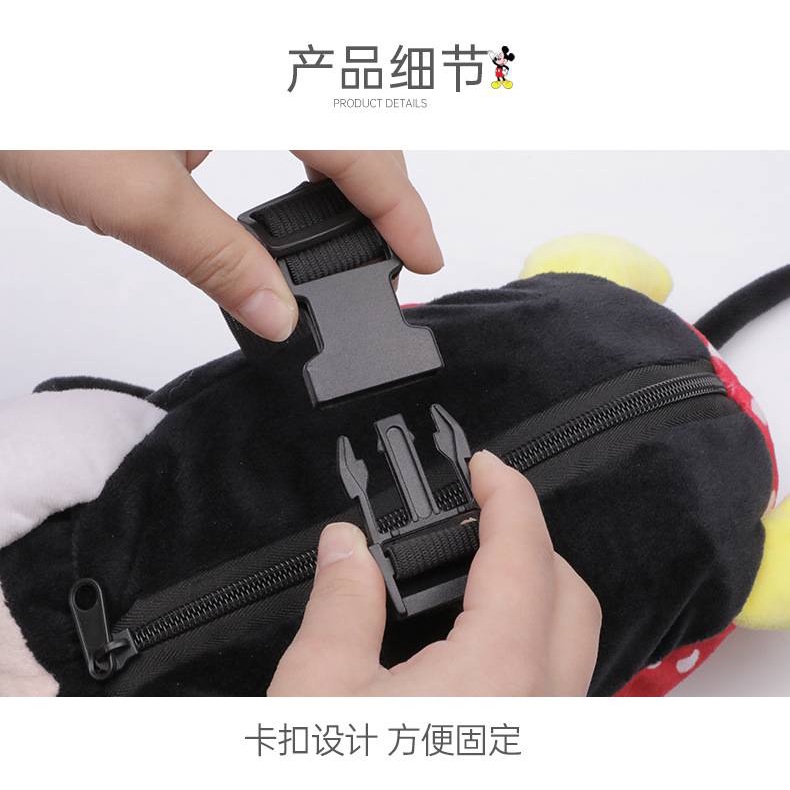 Hộp đựng khăn giấy ô tô đa năng thiết kế hình chuột mickey minnie dễ thương