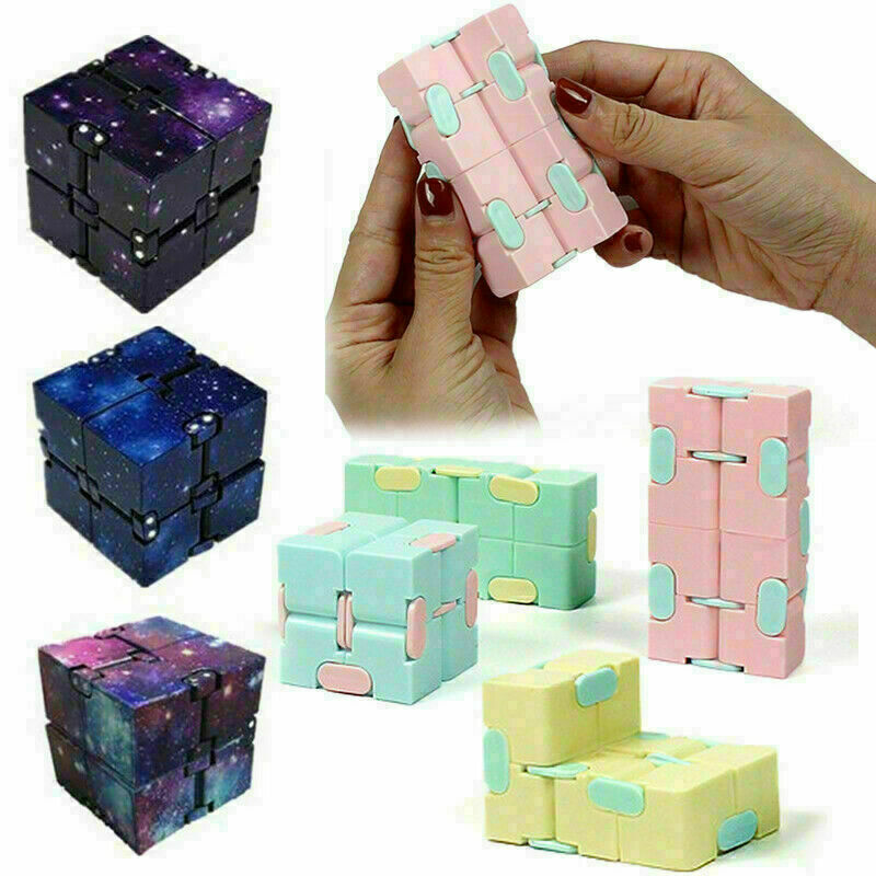 Khối Đồ Chơi Fidget Cube Giúp Giảm Stress Cho Trẻ Em / Người Lớn