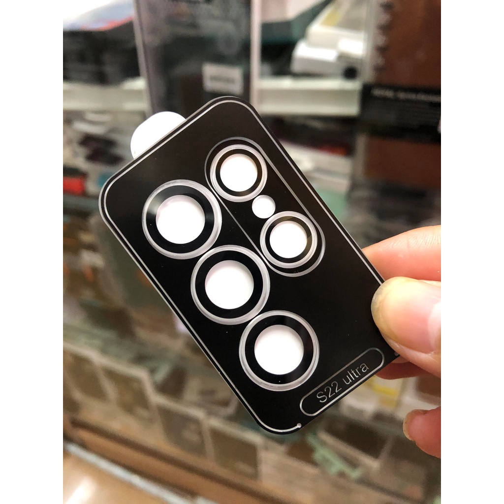Miếng Bảo Vệ Lens Camera Samsung Galaxy S22 Ultra Dán Rời 5 Mắt Camera Giá Rẻ
