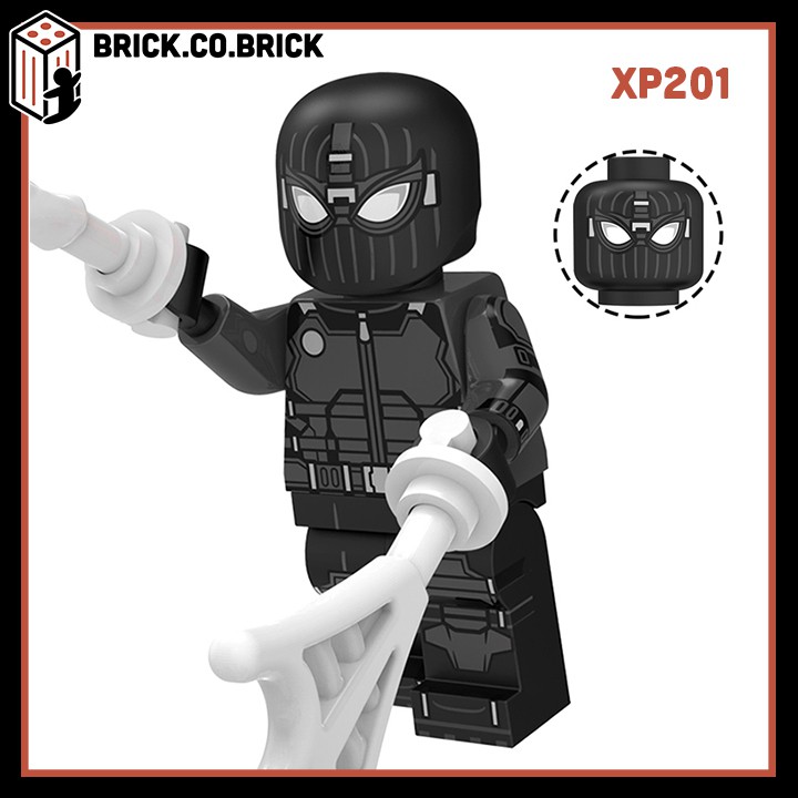 KT1027 - Đồ chơi lắp ráp mô hình non lego và minifigure nhân vật siêu anh hùng hãng phim Marvels và DC Comics:Spider Man