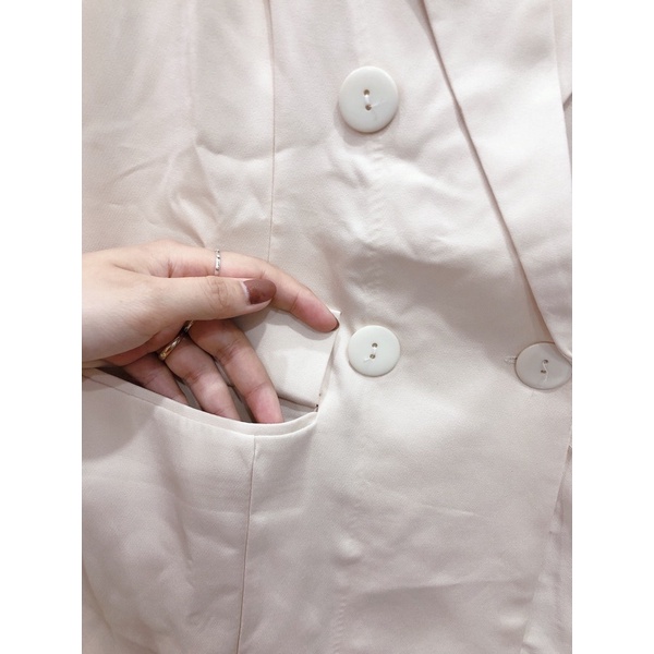 Set Vest dài tay quân short , đem vai sang xịn năng động (Ảnh thật)