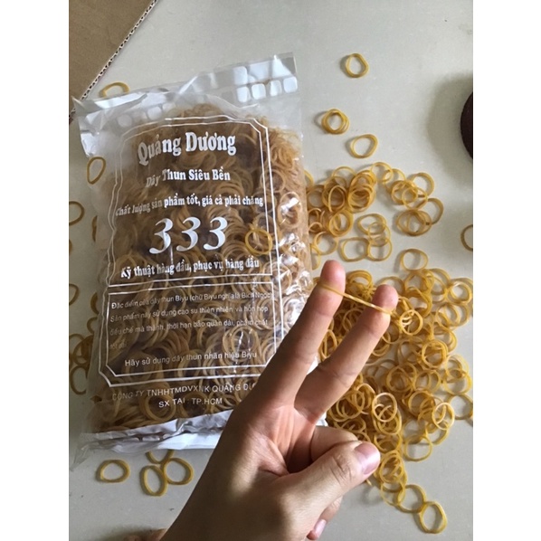 100g vòng chun vàng - dây thun, dây nịt đường kính 2cm siêu dai