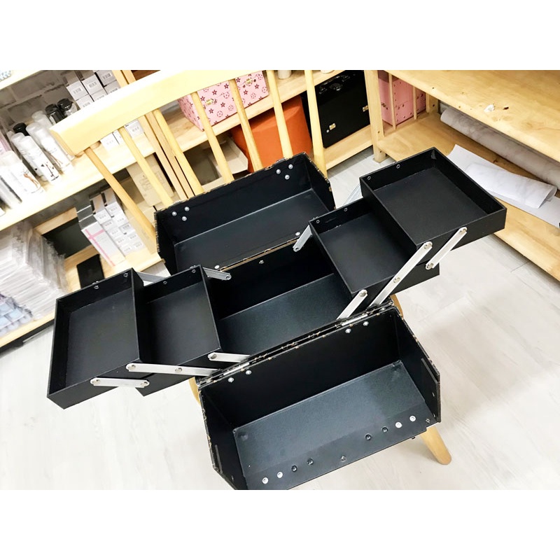 Cốp đựng đồ trang điểm 2 tầng Hamaca LS32 size trung Lamdep24g