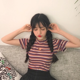 CÓ SẴN ÁO THUN KHOÉT TRÁI TIM KẺ NGANG ULZZANG