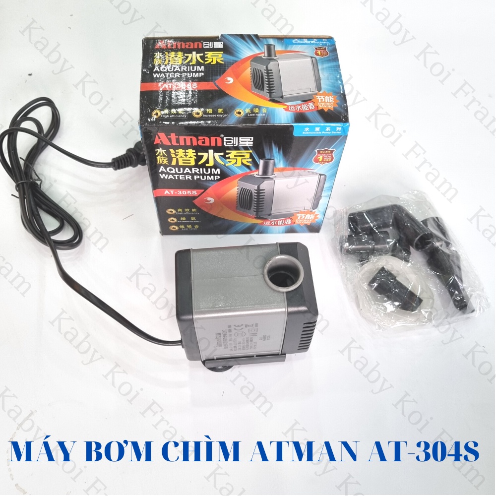 Bơm ATMAN AT-301S | 302S | 303S | 304S | 305S | 306S - Dòng bơm thế hệ mới mạnh mẽ, tiết kiệm điện
