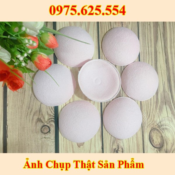 Set 2 Miếng lót thấm sữa bằng vải giặt được, loại dày (SIÊU BỀN)