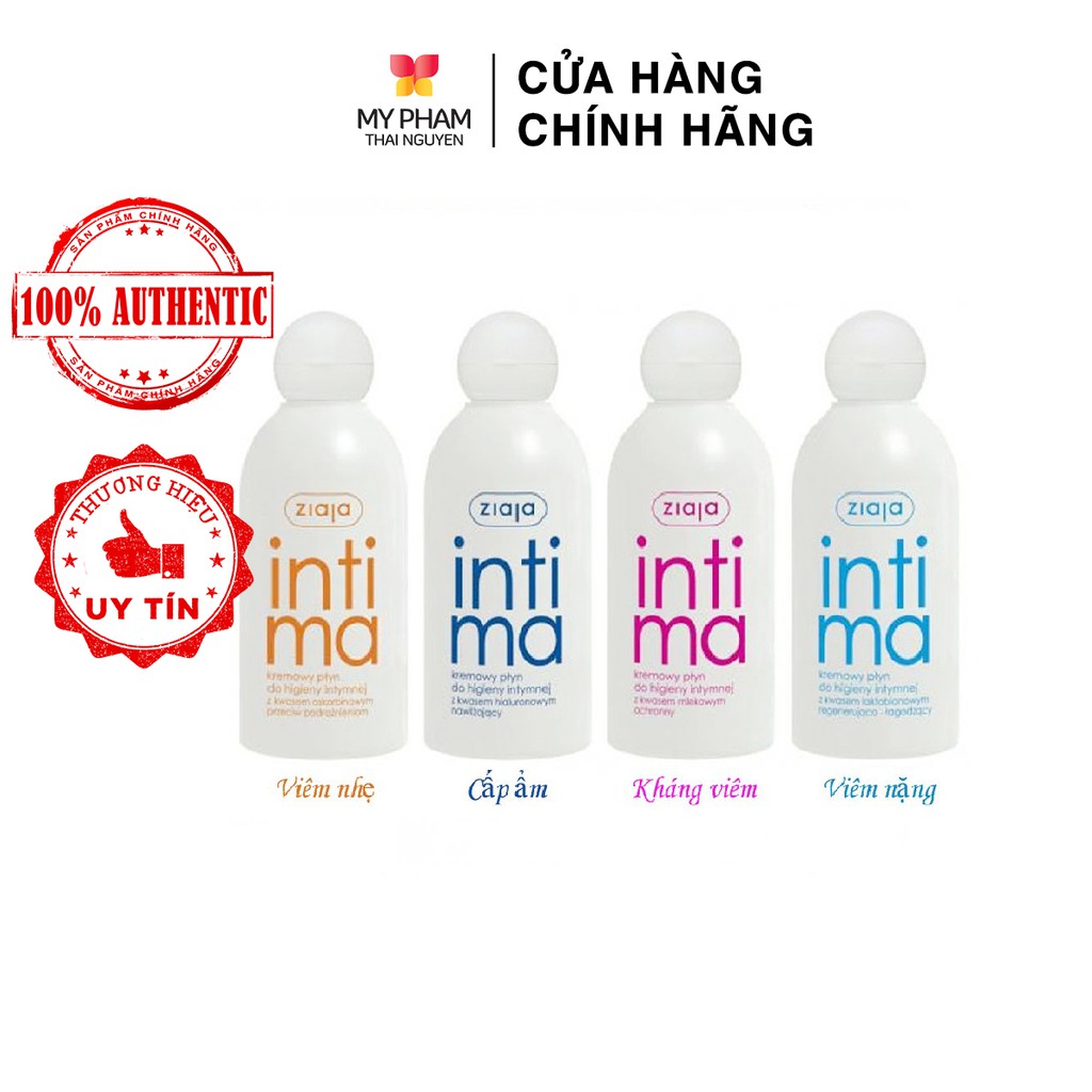 Dung dịch vệ sinh phụ nữ Intima ZIAJA Ba Lan size 200ml