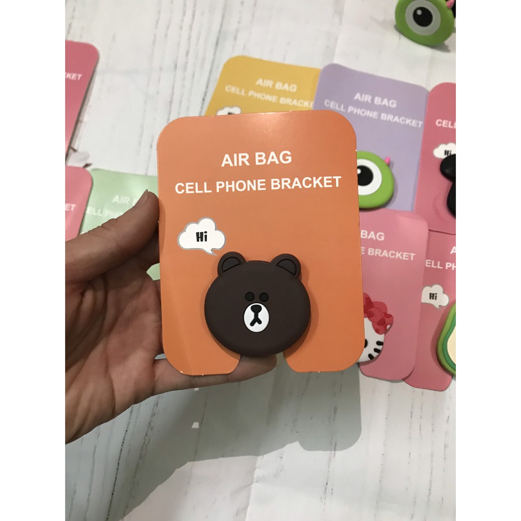 Giá đỡ điện thoại, iring  POP kaws vừa làm Giá Đỡ - Tay cầm chống lưng  điện thoại 7plus x xsmax 11 12 13 pro max promax | BigBuy360 - bigbuy360.vn