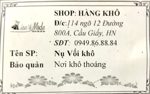 500gr Nụ vối khô sạch