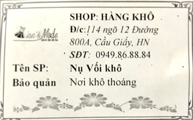 500gr Nụ vối khô sạch