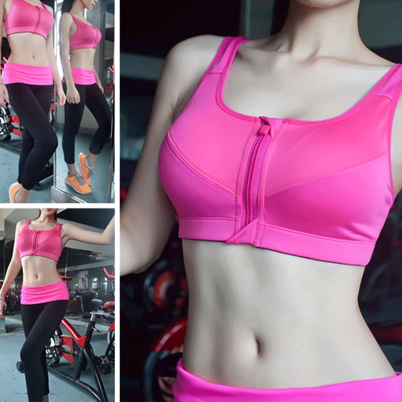 Áo ngực thể thao có đệm mút nâng ngực size S-XXL năng động thời trang dành cho nữ
