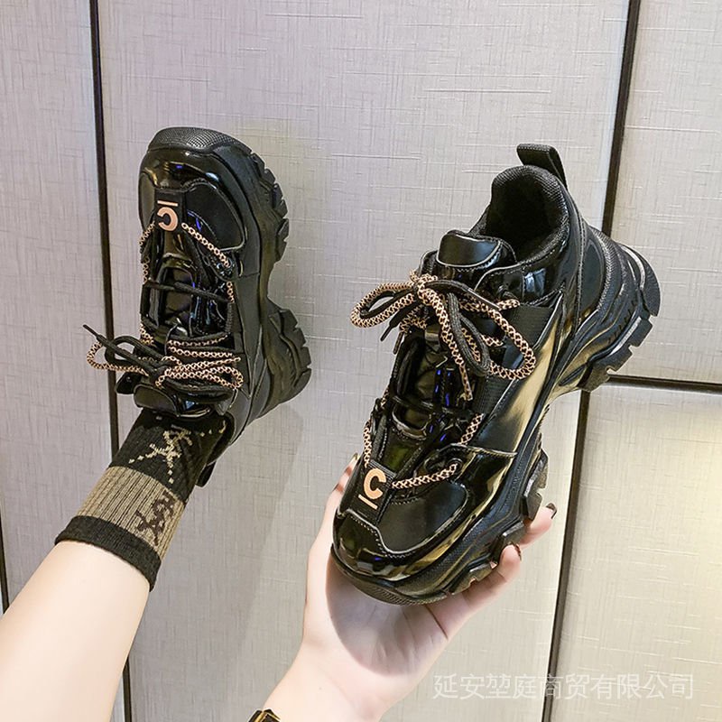 Giày Sneaker Đế Dày Tăng Chiều Cao Trọng Lượng Nhẹ Thoáng Khí Phong Cách Hàn Quốc Thời Trang Xuân Thu Mới 2022 Dành Cho Bạn Nữ